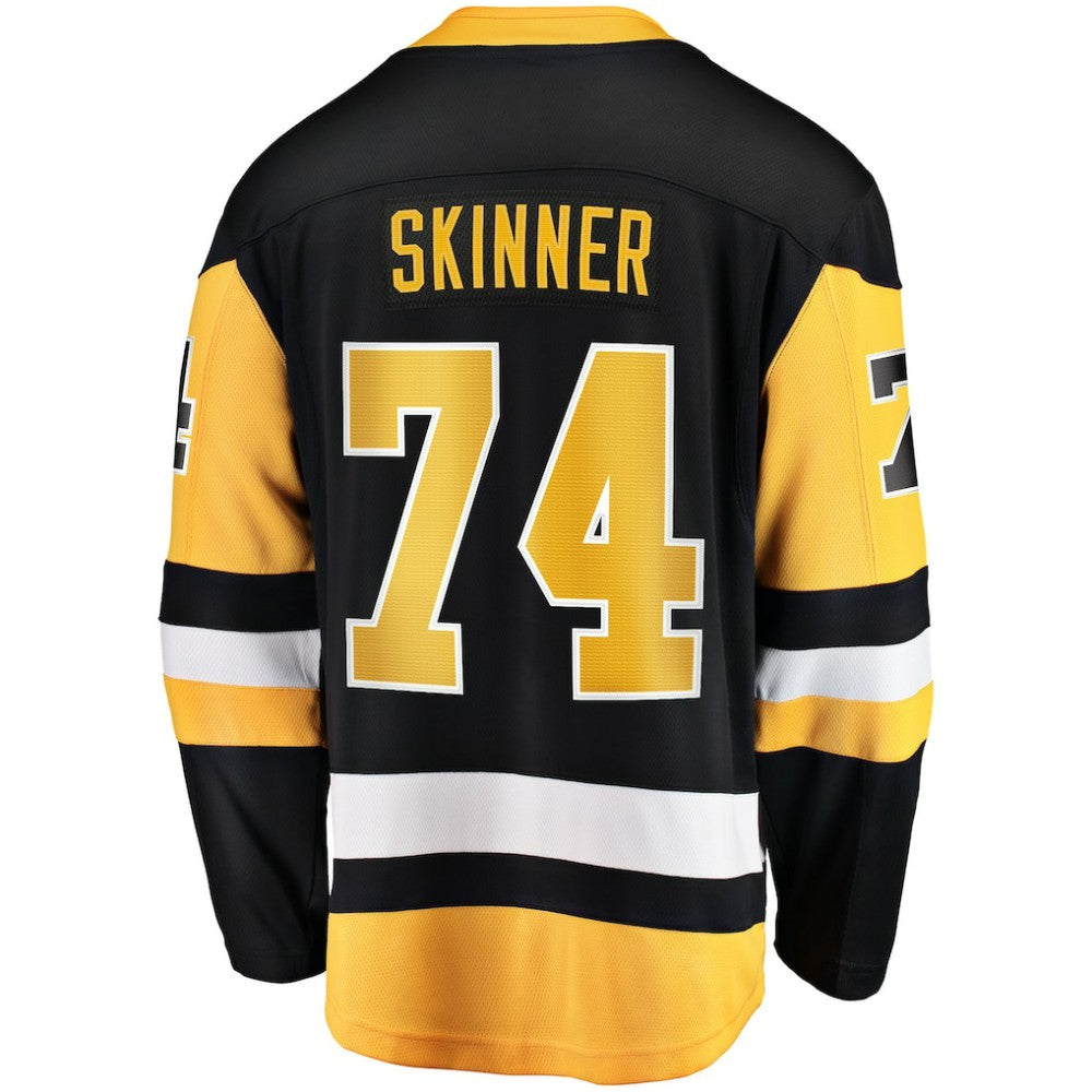 Stuart Skinner Pittsburgh Penguins Fanatics Home Breakaway Jersey - Black | US 203717244