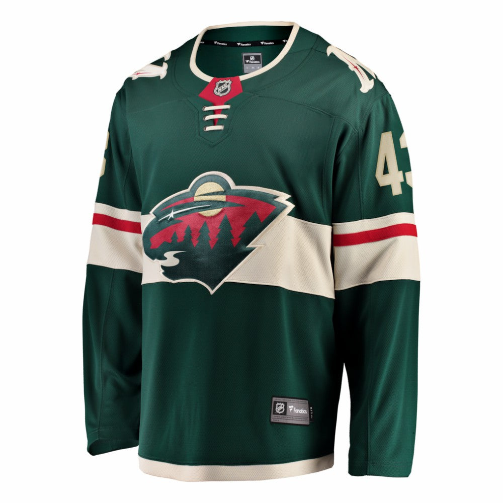 Quinn Hughes Minnesota Wild Fanatics Home Breakaway Jersey - Green | US 203721403