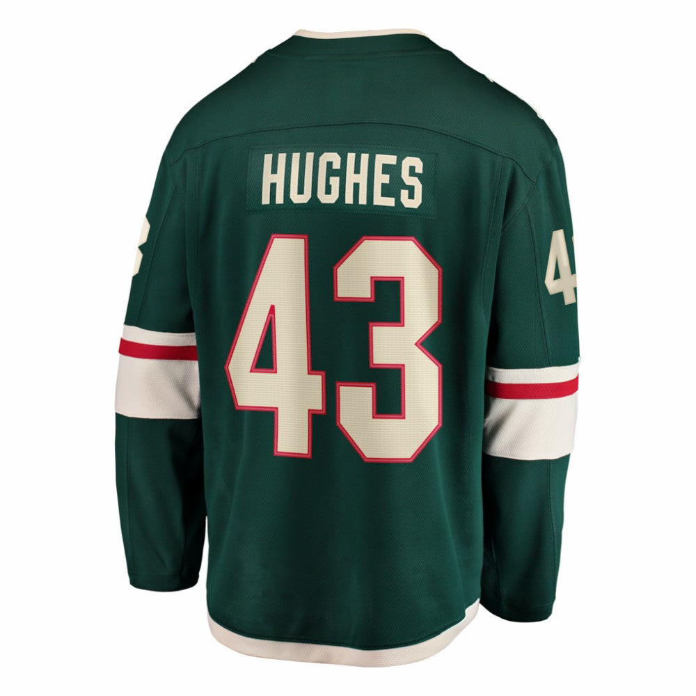 Quinn Hughes Minnesota Wild Fanatics Home Breakaway Jersey - Green | US 203721403