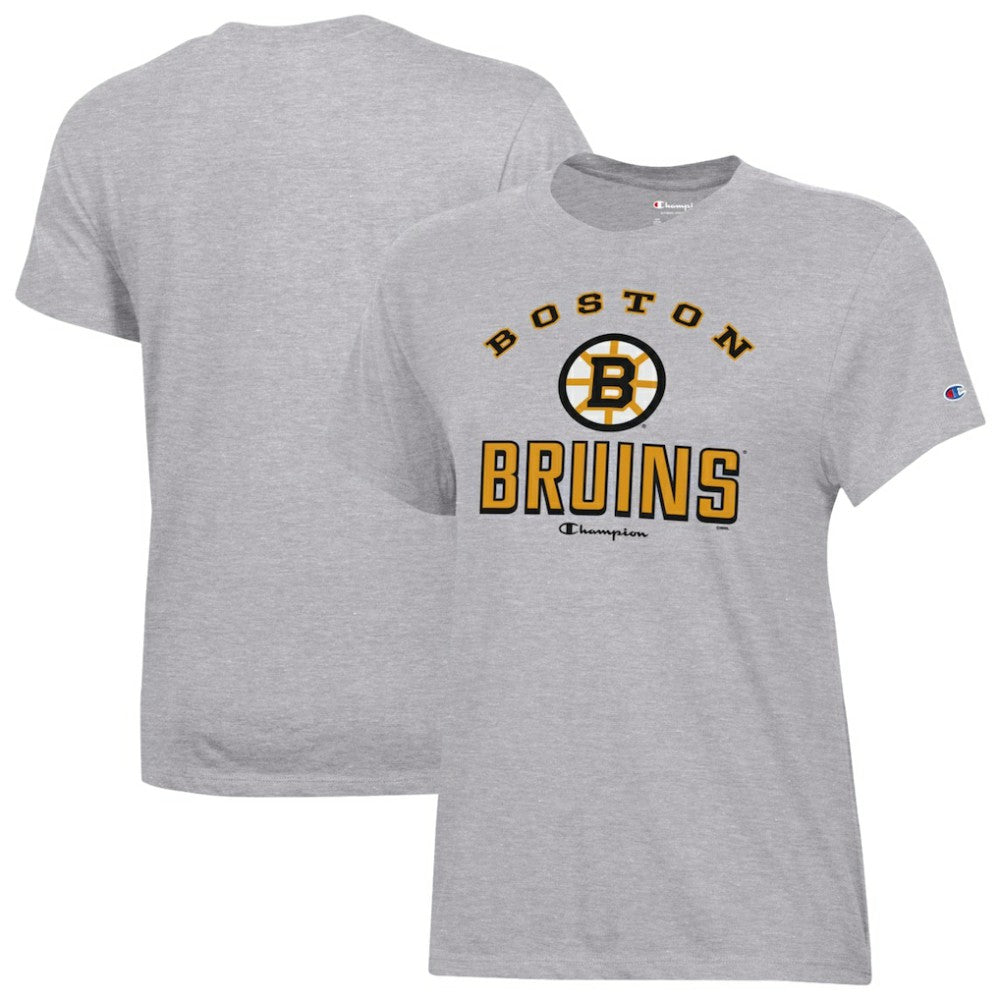 Boston Bruins Champion Women's Core T-Shirt - Gray | US 203724899