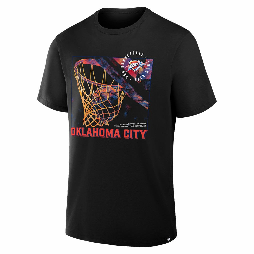 Oklahoma City Thunder Chase Chrome T-Shirt Black