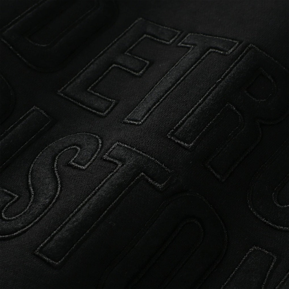 Detroit Pistons Phantom Fleece Sweatshirt Black - Mitchell & Ness outlet