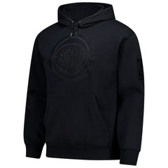 Detroit Pistons Phantom Fleece Hoodie Black - Mitchell & Ness