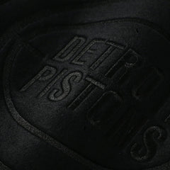 Detroit Pistons Phantom Fleece Hoodie Black - Mitchell & Ness
