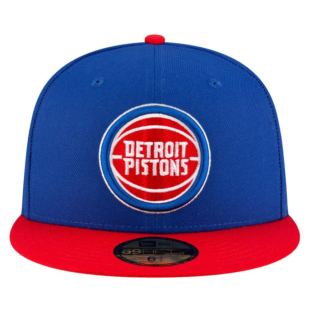 Detroit Pistons Two-Tone 59FIFTY Fitted Hat Blue - New Era outlet