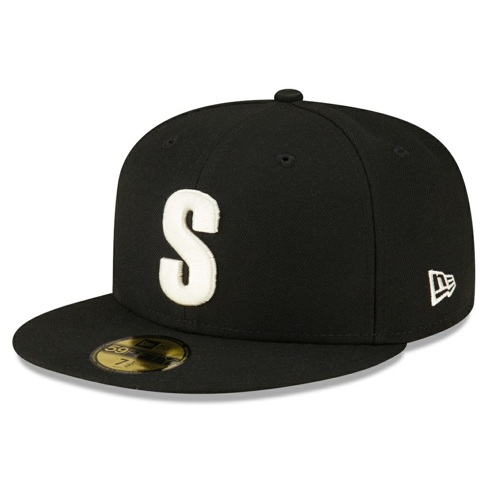 Seattle Mariners New Era Authentic Collection 59FIFTY Fitted Hat - Black Hats