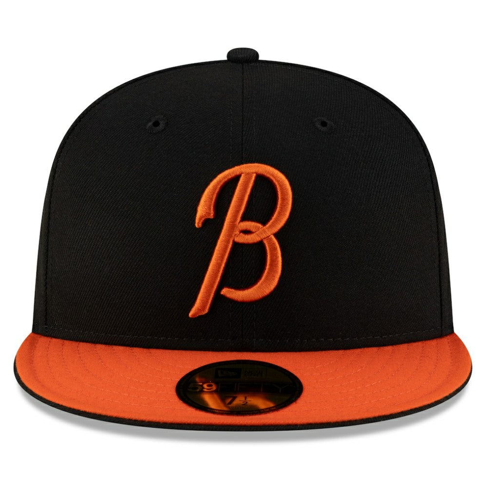 Baltimore Orioles New Era Authentic Collection 59FIFTY Fitted Hat - Black/Orange Hats