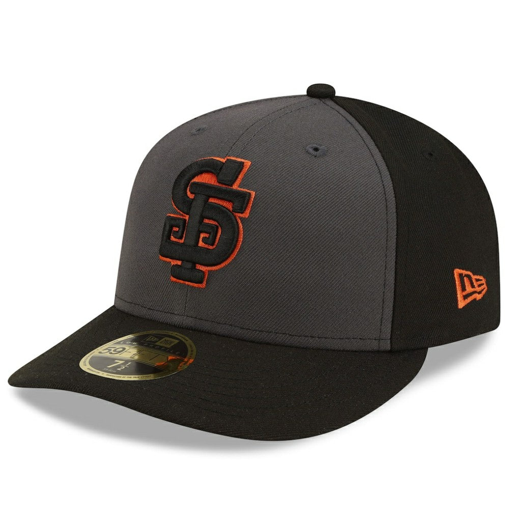 San Francisco Giants New Era Authentic Collection Alternate Low Profile 59FIFTY Fitted Hat - Gray/Black Hats