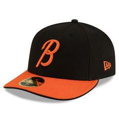 Baltimore Orioles New Era Authentic Collection Low Profile 59FIFTY Fitted Hat - Black/Orange Hats