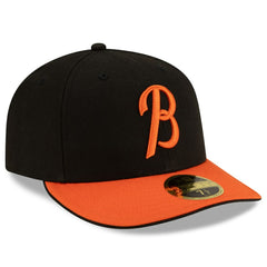 Baltimore Orioles New Era Authentic Collection Low Profile 59FIFTY Fitted Hat - Black/Orange Hats