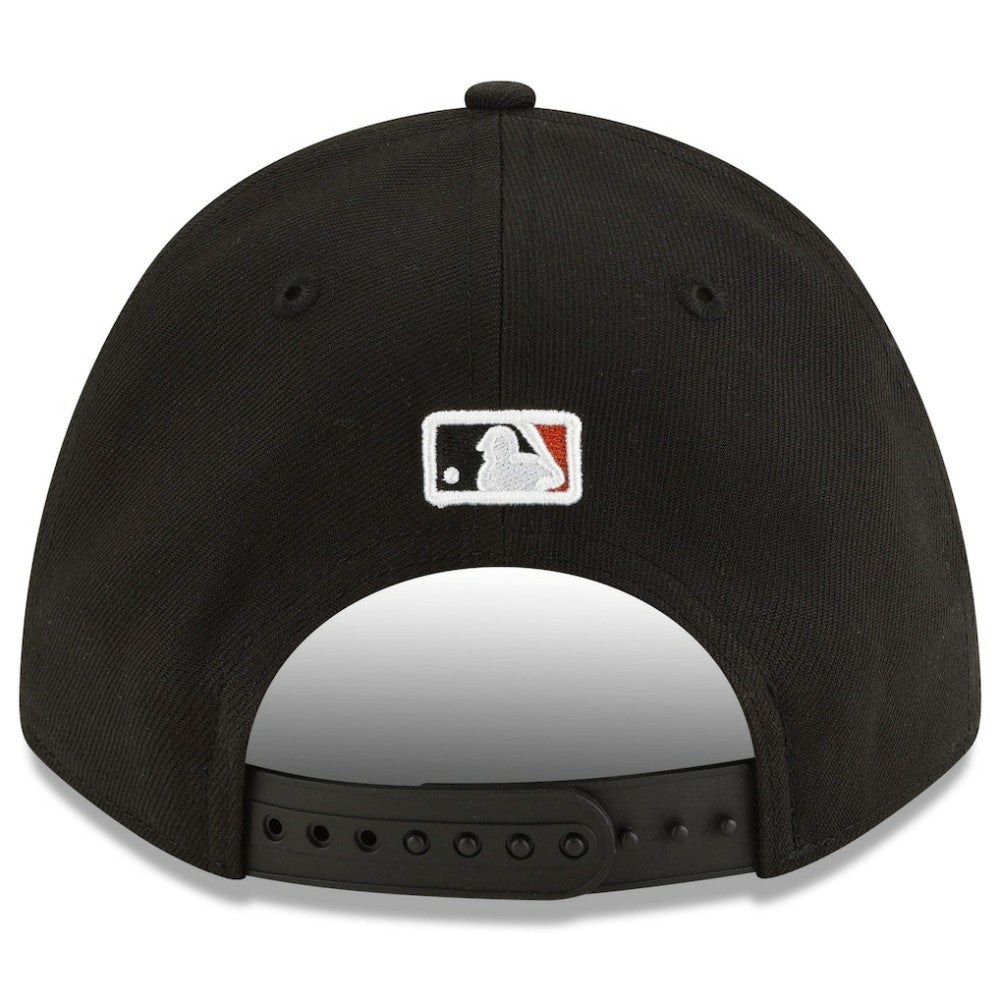 San Francisco Giants New Era Player Replica Alternate 9FORTY M-Crown Adjustable Hat - Gray/Black Hats