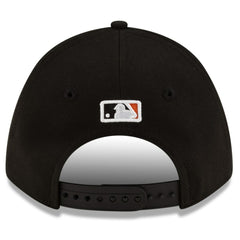 Baltimore Orioles New Era Player Replica 9FORTY Adjustable Hat - Black/Orange Hats