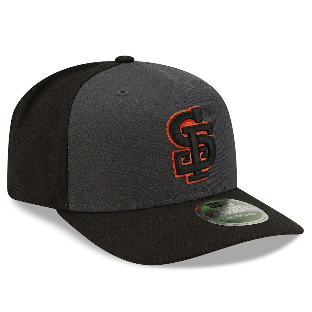 San Francisco Giants New Era Player Replica Alternate 9SEVENTY Adjustable Hat - Gray/Black Hats