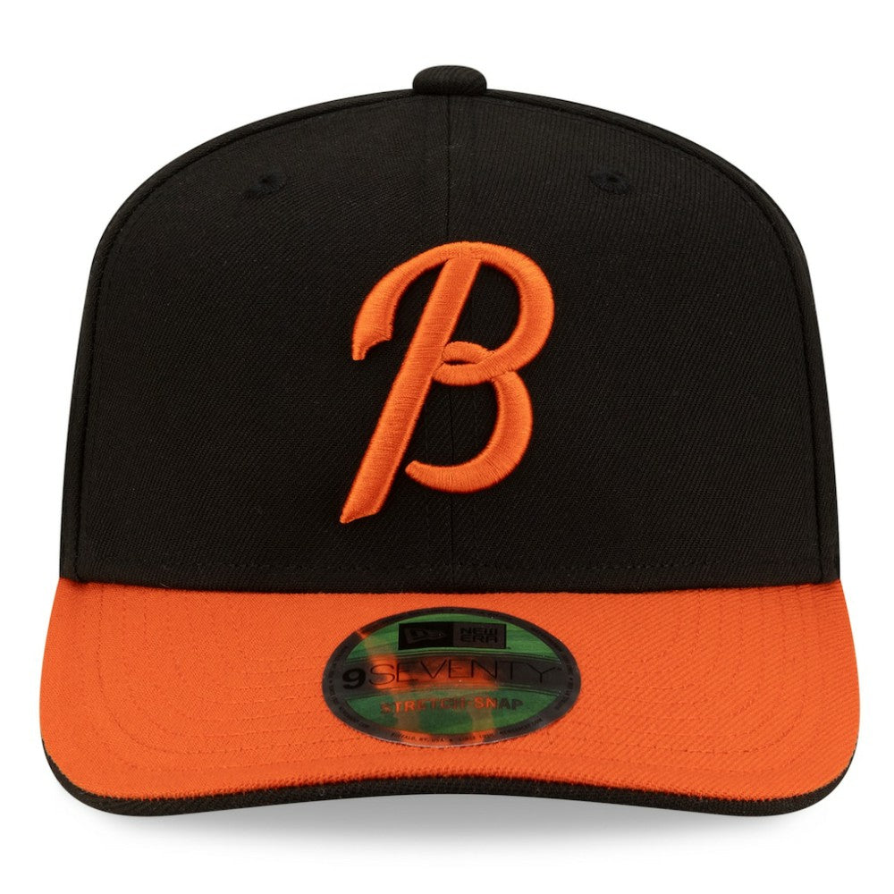 Baltimore Orioles New Era Player Replica 9SEVENTY Adjustable Hat - Black/Orange Hats