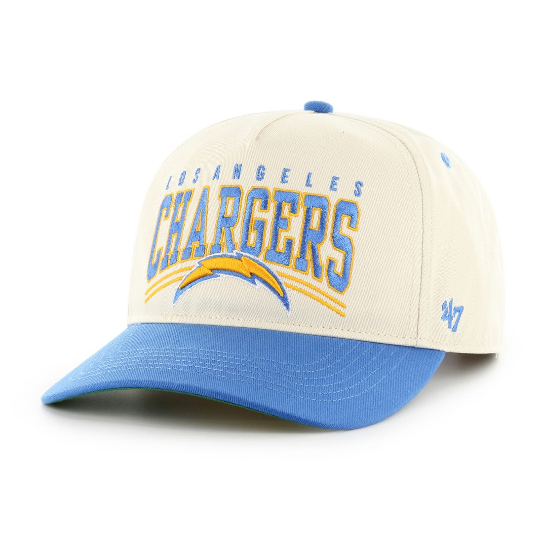 Los Angeles Chargers '47 Flection Relaxed Hitch Adjustable Hat - Natural Hats
