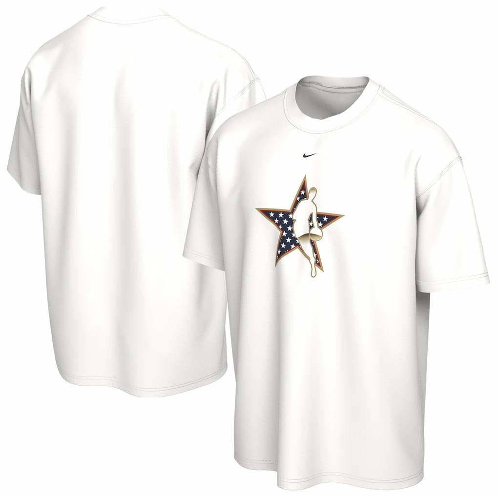2026 NBA All-Star Game Star USA T-Shirt White - Nike