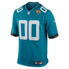 Jacksonville Jaguars Custom Game Jersey - Teal Jerseys
