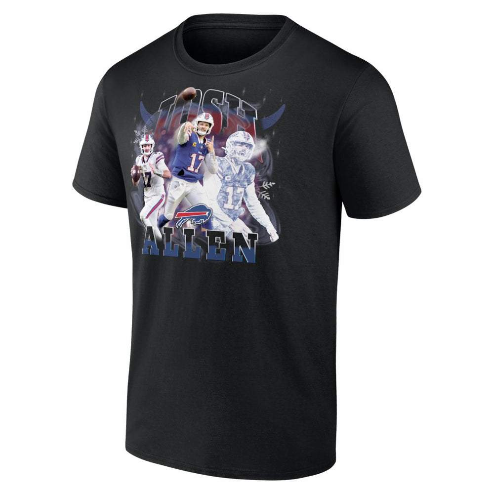 Josh Allen Buffalo Bills Notorious T-Shirt - Black T-shirts