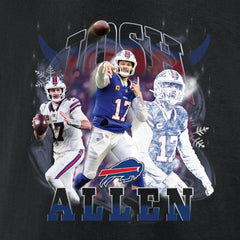 Josh Allen Buffalo Bills Notorious T-Shirt - Black T-shirts