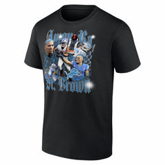Amon-Ra St. Brown Detroit Lions Notorious T-Shirt - Black T-shirts