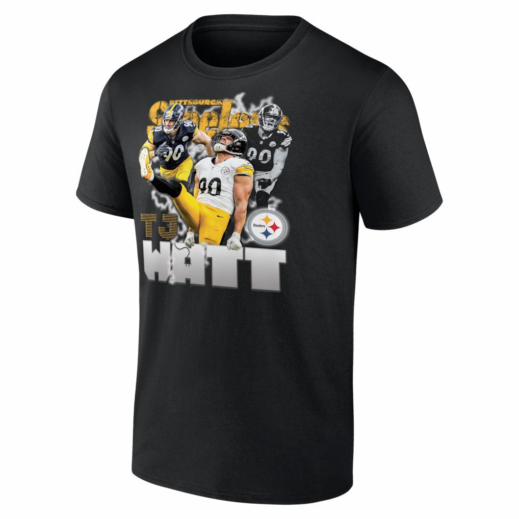 T.J. Watt Pittsburgh Steelers Notorious T-Shirt - Black T-shirts