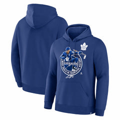 Auston Matthews Toronto Maple Leafs Most Goals in Franchise History Hoodie - Blue | US 203731653