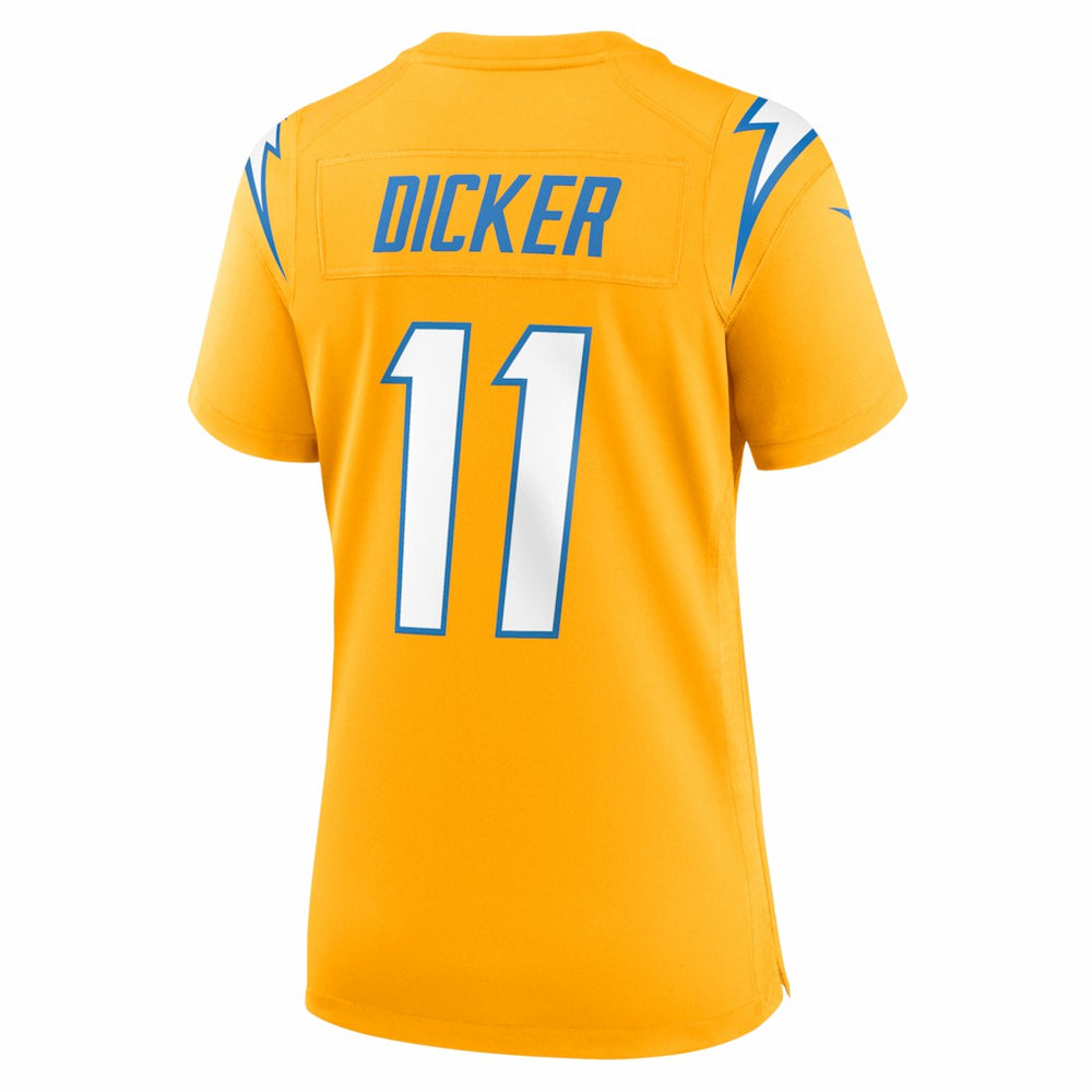 Cameron Dicker Los Angeles Chargers Women's Alternate Game Jersey - Gold Jerseys