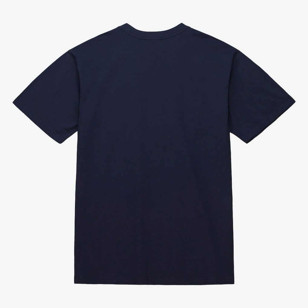 Cleveland Cavaliers Unisex Hardwood Classics Arch T-Shirt Navy - Mitchell & Ness