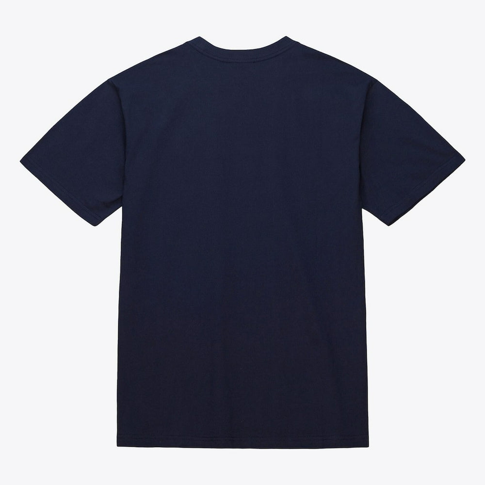 Cleveland Cavaliers Unisex Hardwood Classics Arch T-Shirt Navy - Mitchell & Ness