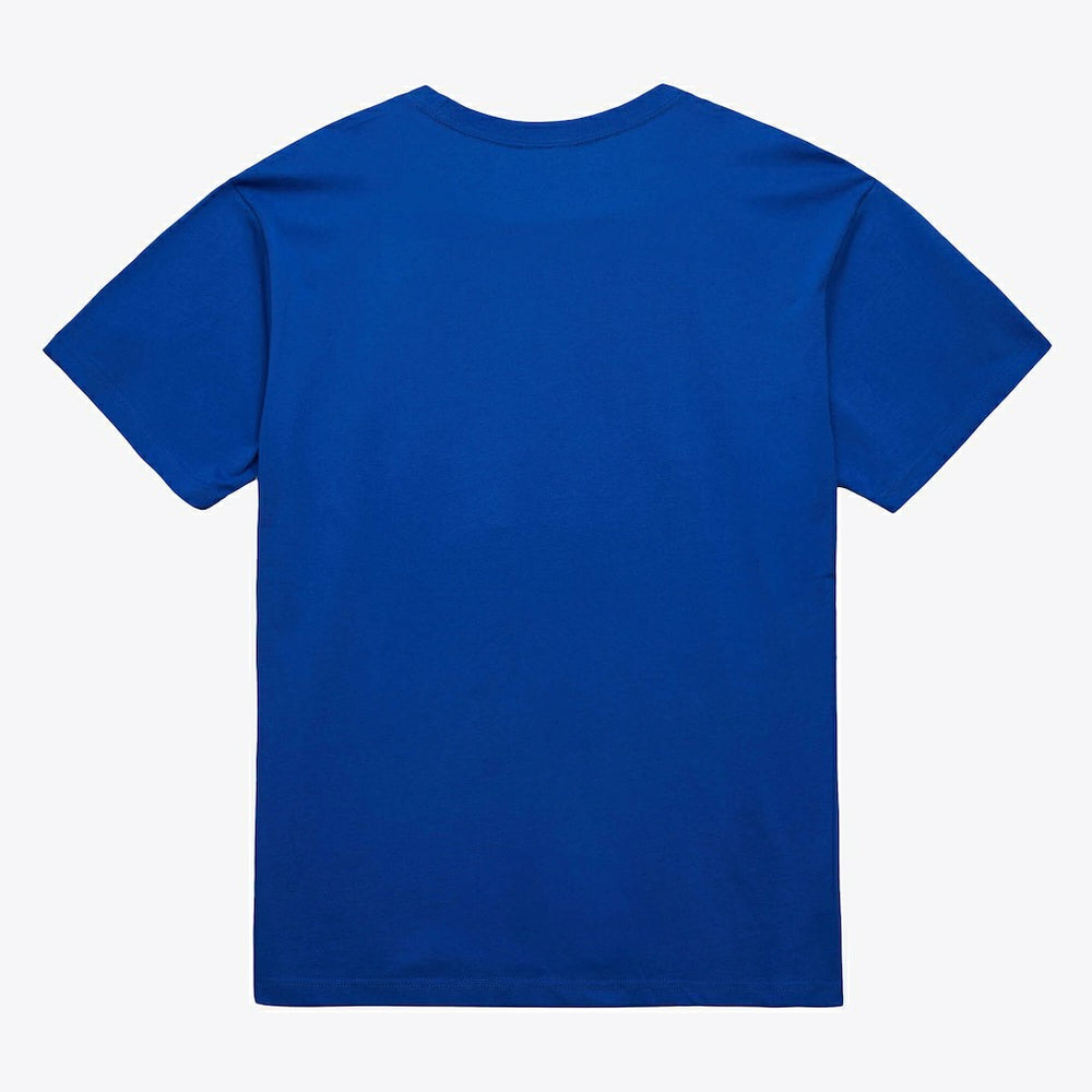 Dallas Mavericks Unisex Hardwood Classics Arch T-Shirt Royal - Mitchell & Ness