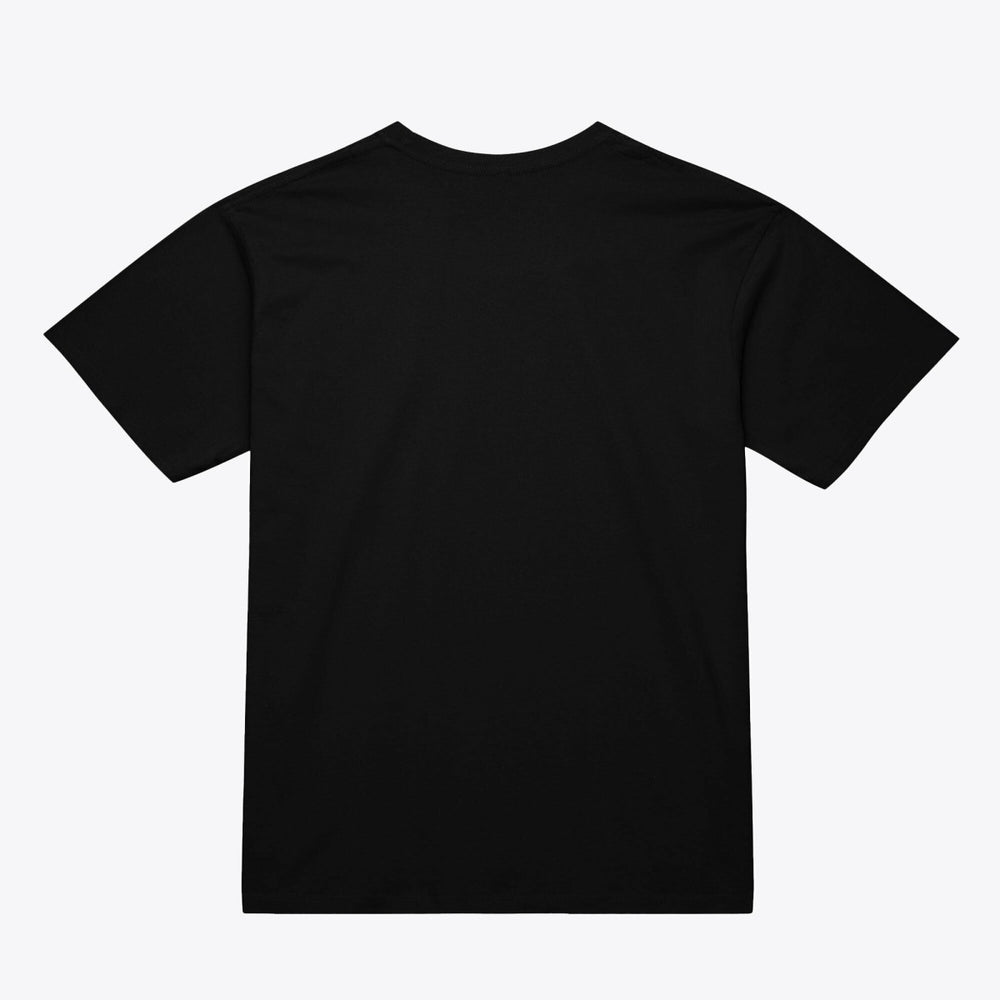 Los Angeles Lakers Unisex Hardwood Classics Arch T-Shirt Black - Mitchell & Ness