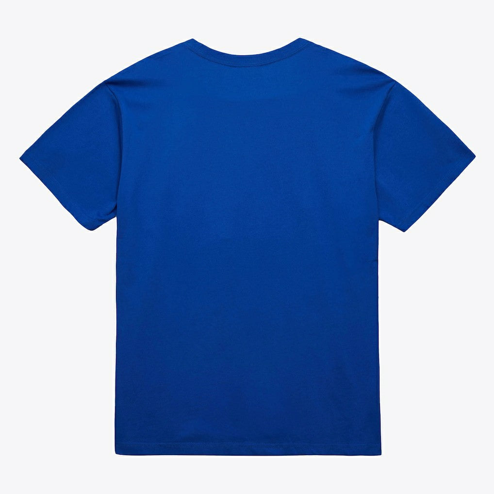 Indiana Pacers Unisex Hardwood Classics Arch T-Shirt Royal - Mitchell & Ness