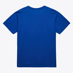 Denver Nuggets Unisex Hardwood Classics Basic Logo Arch T-Shirt Royal - Mitchell & Ness outlet