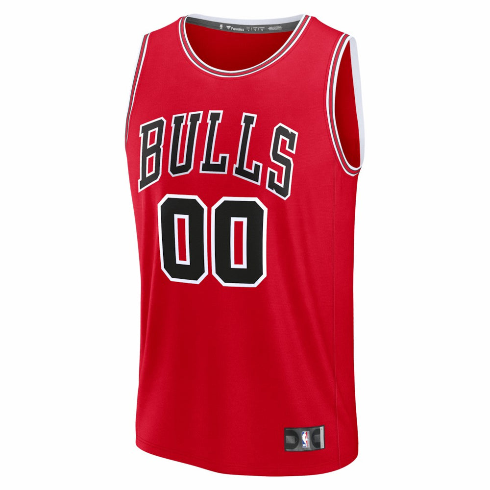 Chicago Bulls Fastbreak Custom Jersey Icon Editi- Red - Fanatics