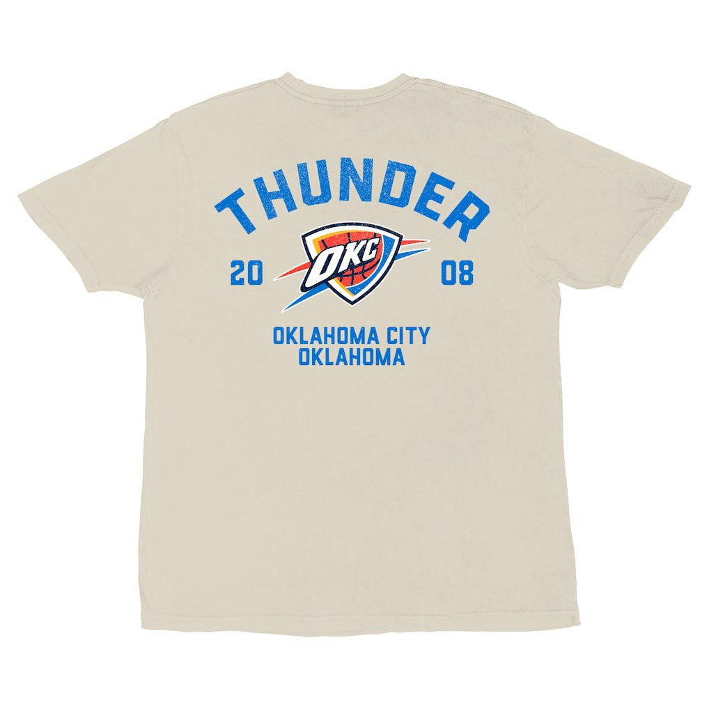 Oklahoma City Thunder Stadium Essentials Unisex Get Back Vintage T-Shirt White outlet