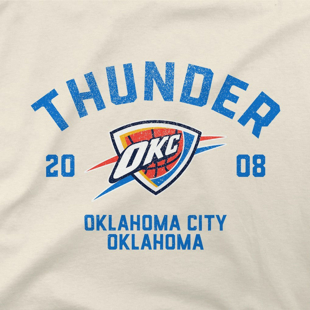 Oklahoma City Thunder Stadium Essentials Unisex Get Back Vintage T-Shirt White outlet