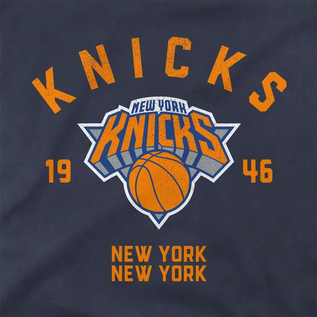 New York Knicks Stadium Essentials Unisex Get Back Vintage T-Shirt Blue
