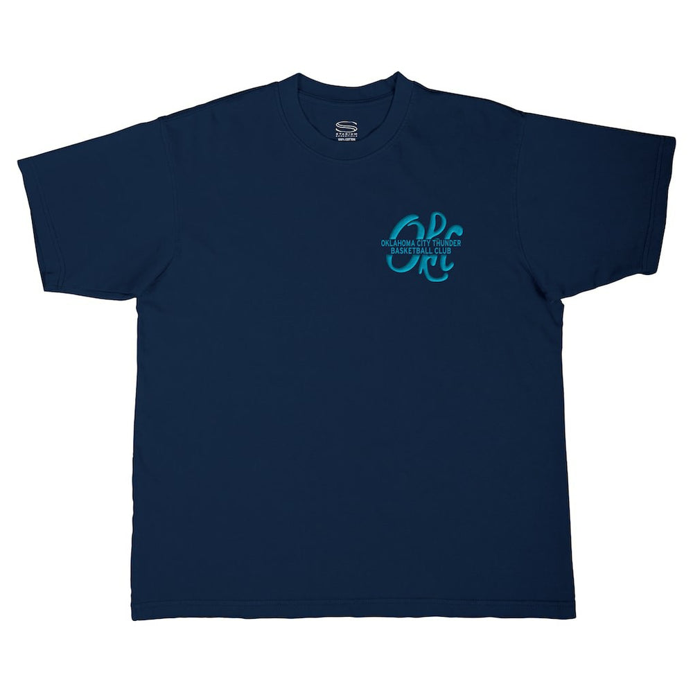 Oklahoma City Thunder Stadium Essentials Unisex Local Barfly Urban T-Shirt Navy outlet