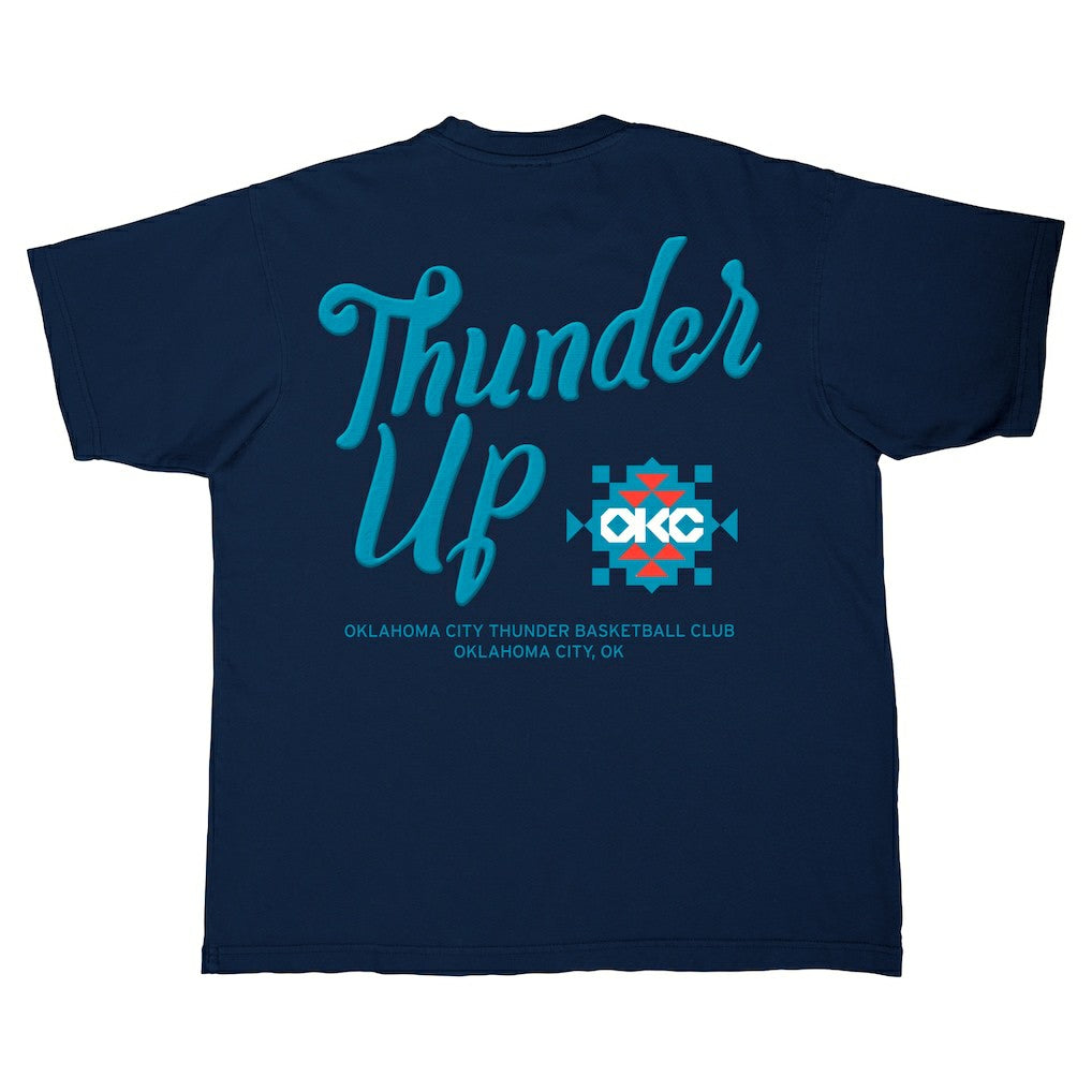 Oklahoma City Thunder Stadium Essentials Unisex Local Barfly Urban T-Shirt Navy outlet