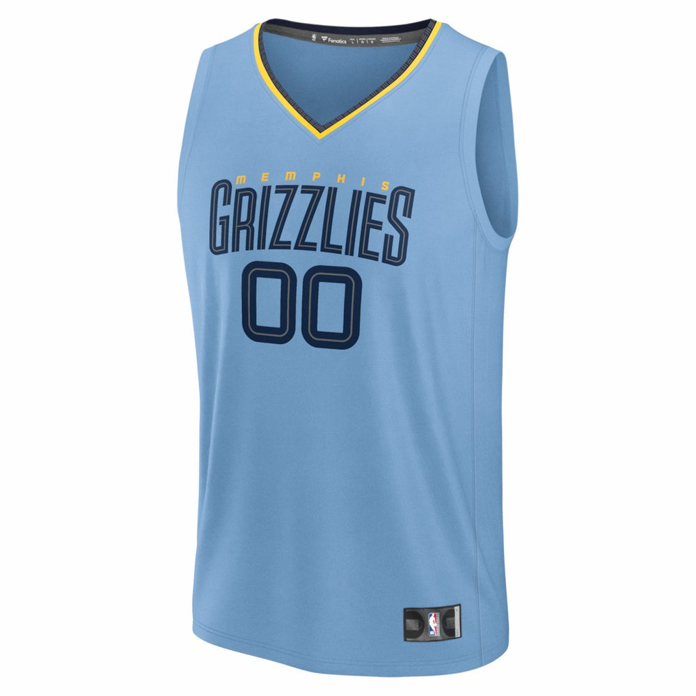 Memphis Grizzlies Youth Fastbreak Custom Jersey Statement Edition Light Blue - Fanatics outlet