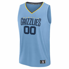 Memphis Grizzlies Youth Fastbreak Custom Jersey Statement Edition Light Blue - Fanatics outlet