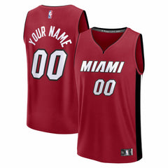 Miami Heat Fastbreak Custom Jersey Statement Edition Red - Fanatics outlet