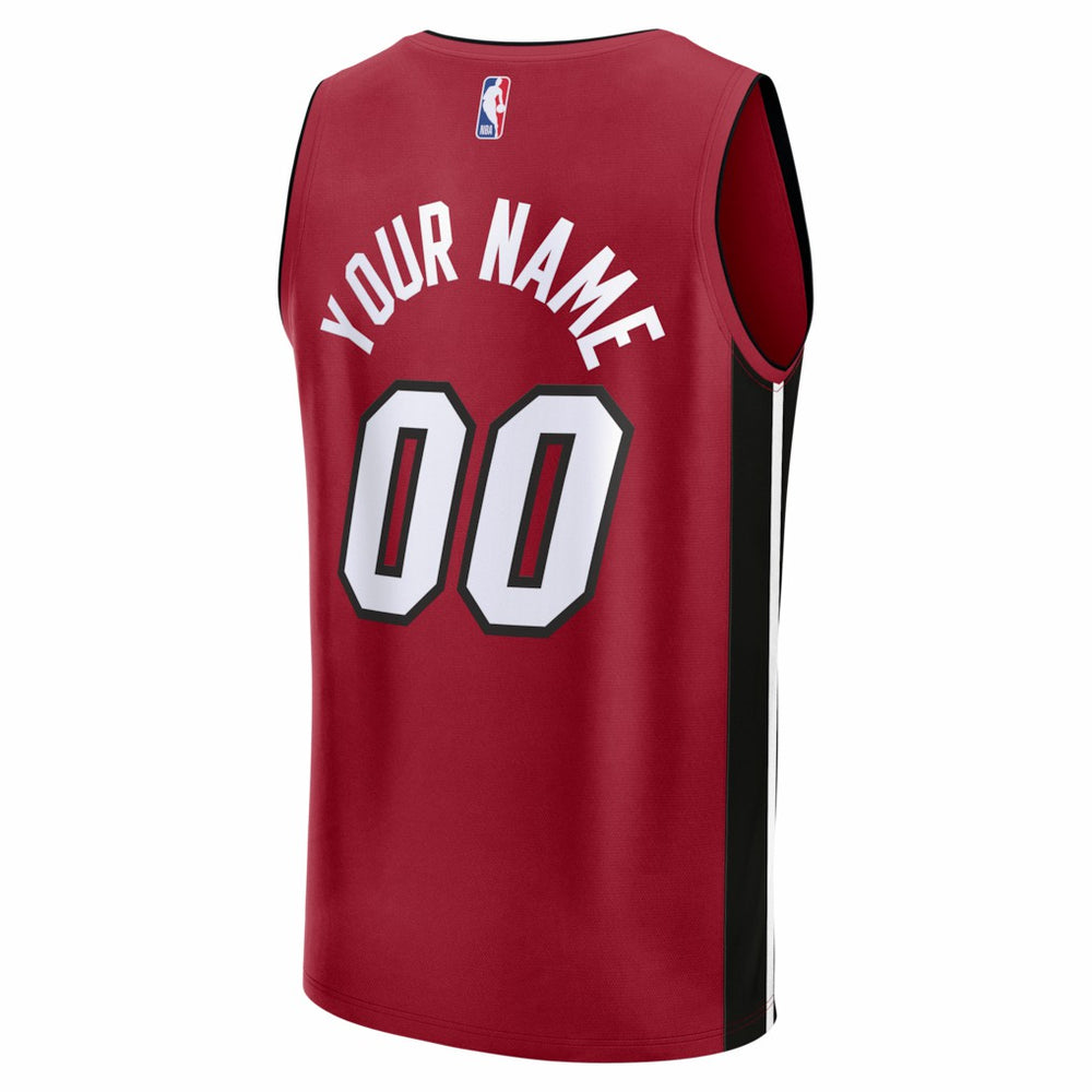 Miami Heat Fastbreak Custom Jersey Statement Edition Red - Fanatics outlet