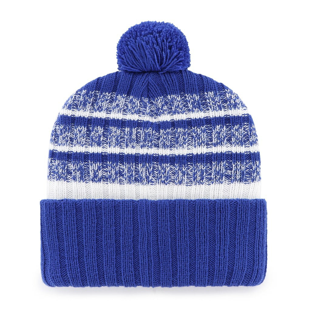 Indianapolis Colts '47 Tavern Cuffed Knit Hat with Pom - Royal/White Hats