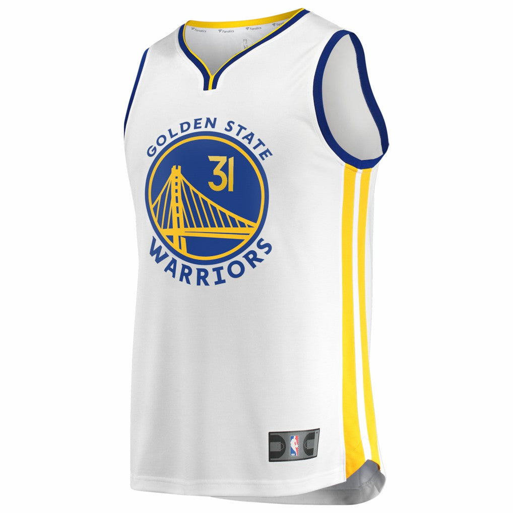 Seth Curry Golden State Warriors Fast Break Replica Jersey White Association Edition - Fanatics