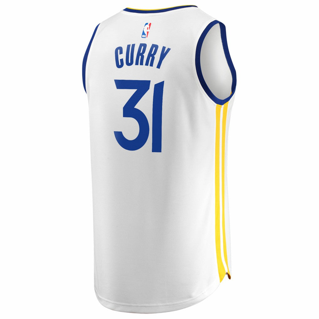 Seth Curry Golden State Warriors Fast Break Replica Jersey White Association Edition - Fanatics