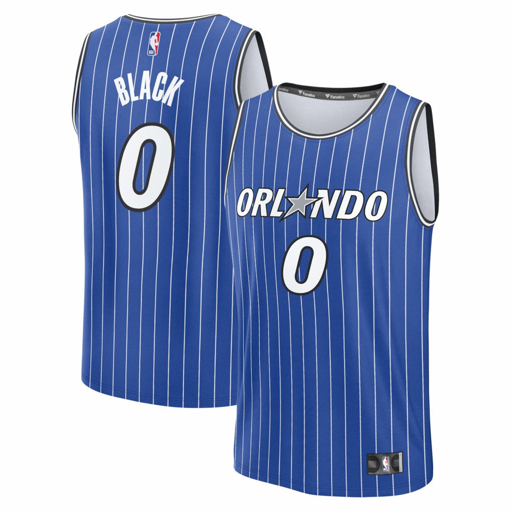 Anthony Black Orlando Magic Fast Break Replica Jersey Royal Icon Edition - Fanatics