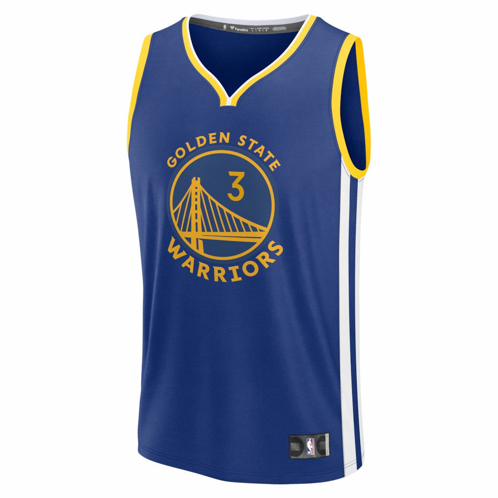 Will Richard Golden State Warriors Fast Break Replica Jersey Blue Icon Edition - Fanatics