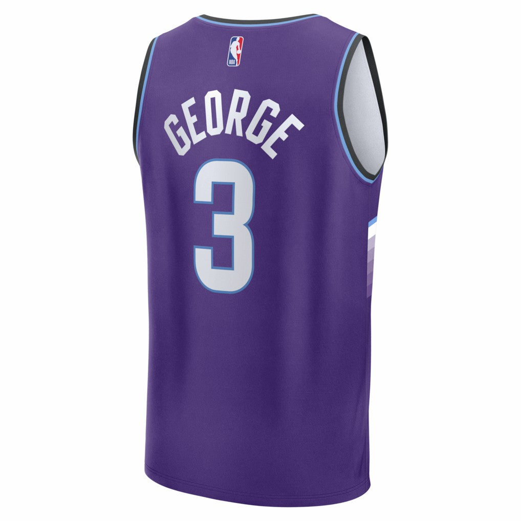 Keyonte George Utah Jazz Fast Break Replica Jersey Purple Icon Edition - Fanatics
