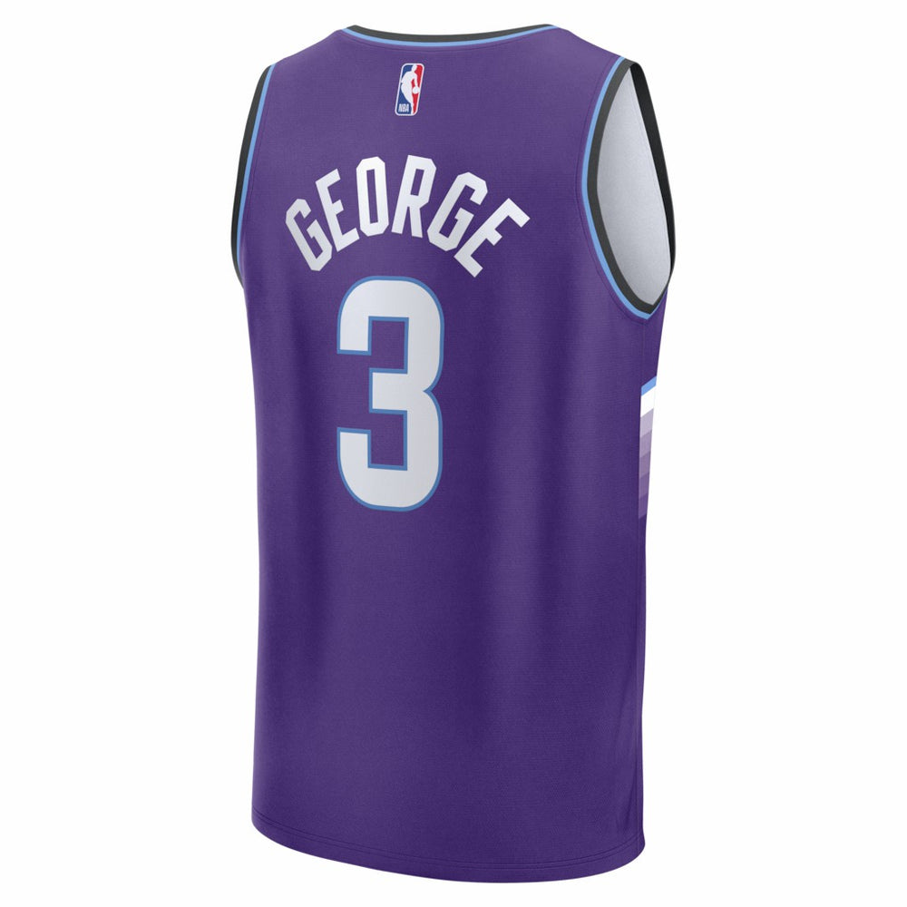 Keyonte George Utah Jazz Fast Break Replica Jersey Purple Icon Edition - Fanatics